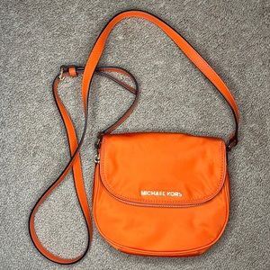 Michael Kors Orange Crossbody Purse